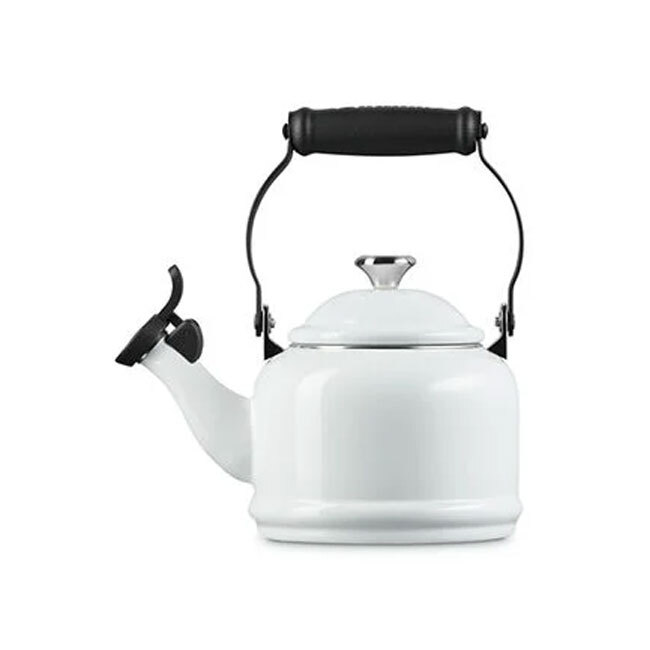 Le Creuset Demi Whistling Teakettle | White