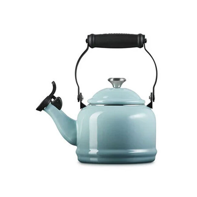Le Creuset Demi Whistling Teakettle | Sea Salt