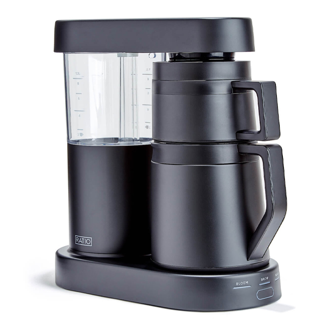 Product Ratio Six | Coffee Maker | Black 3/4 view