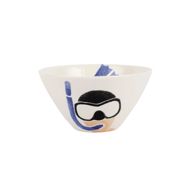 Vietri Riviera Scuba Cereal Bowl