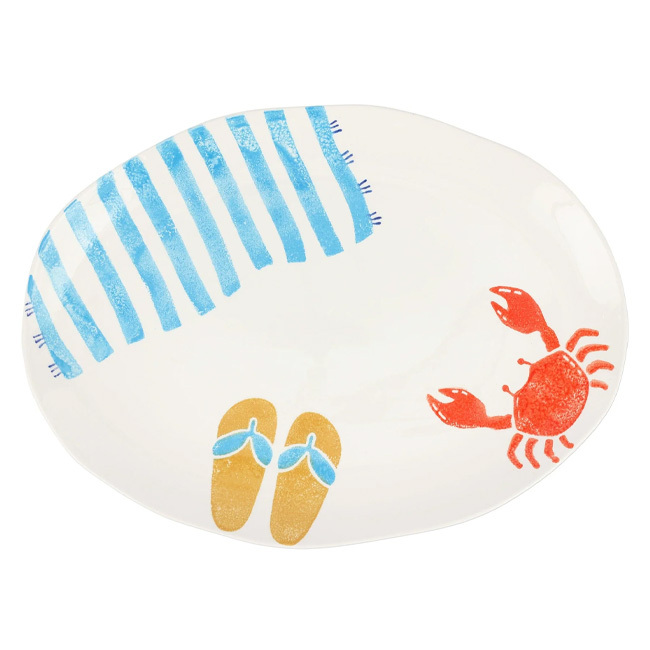 Product Vietri Riviera Medium Oval Platter