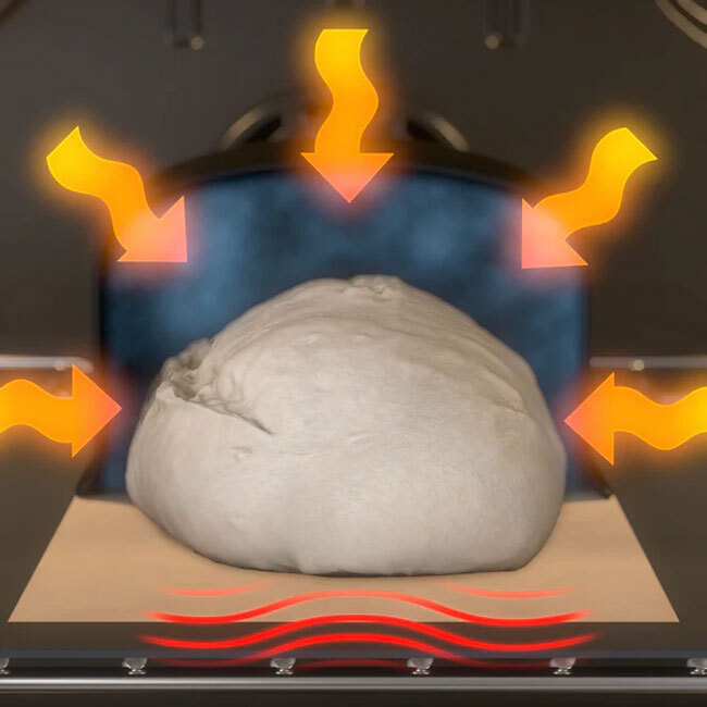 Brød and Taylor Baking Shell (Batard) - Heat Diagram