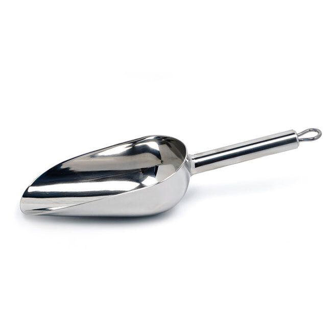 RSVP International Large 1-Cup Stainless Steel Scoop