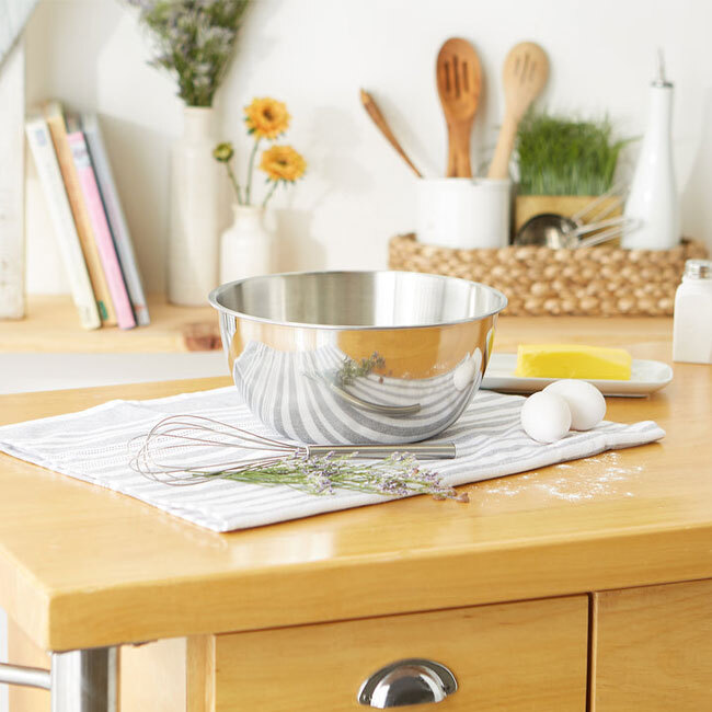 RSVP International Endurance® 4 Qt Mixing Bowl | Stainless Steel