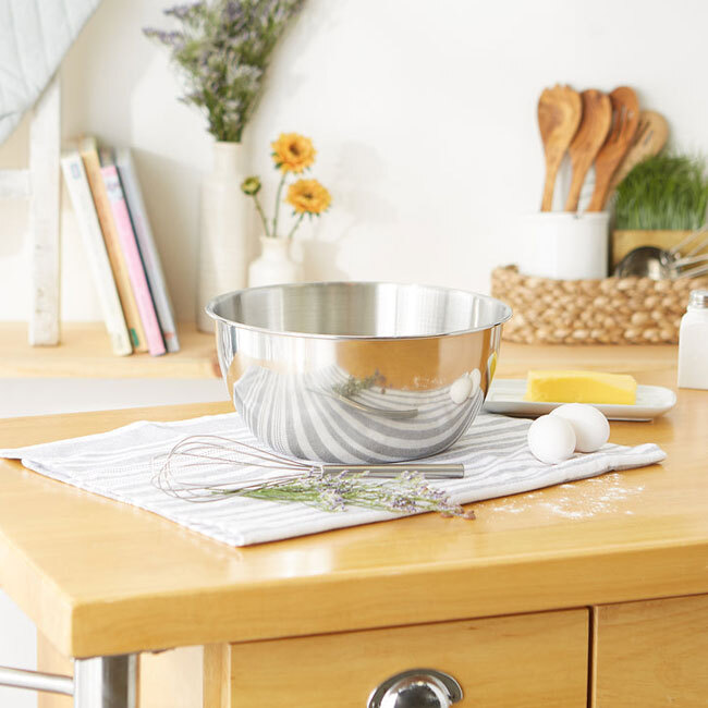 RSVP International Endurance® 6 Qt Mixing Bowl | Stainless Steel