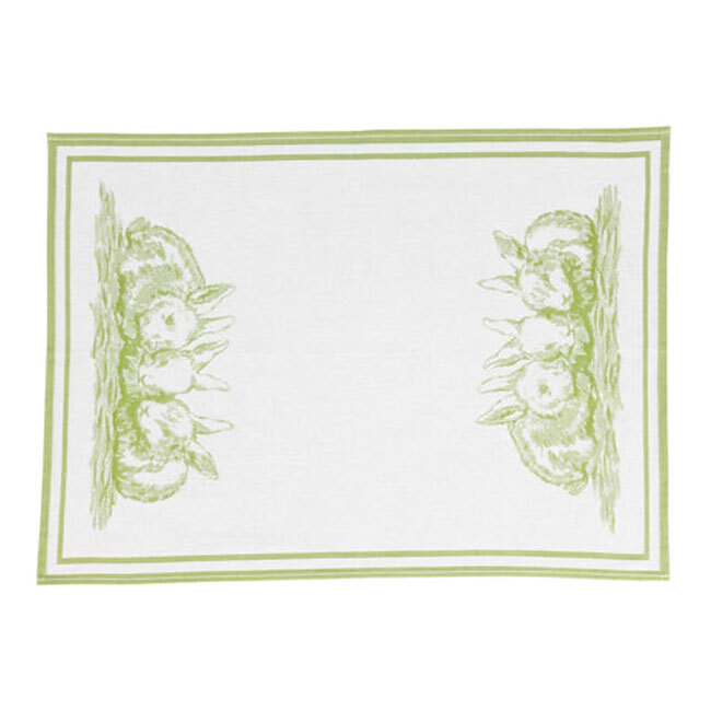 Product Vietri Strofinaccio Bunny Dish Towel | Green