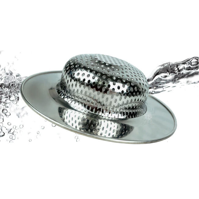 RSVP International Endurance® Large Sink Strainer | 4.5” Dia.
