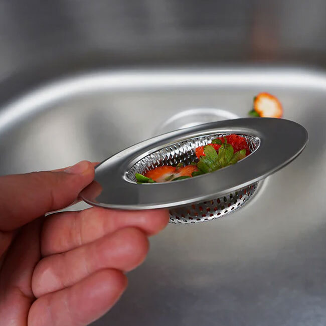 RSVP International Endurance® Large Sink Strainer | 4.5” Dia.