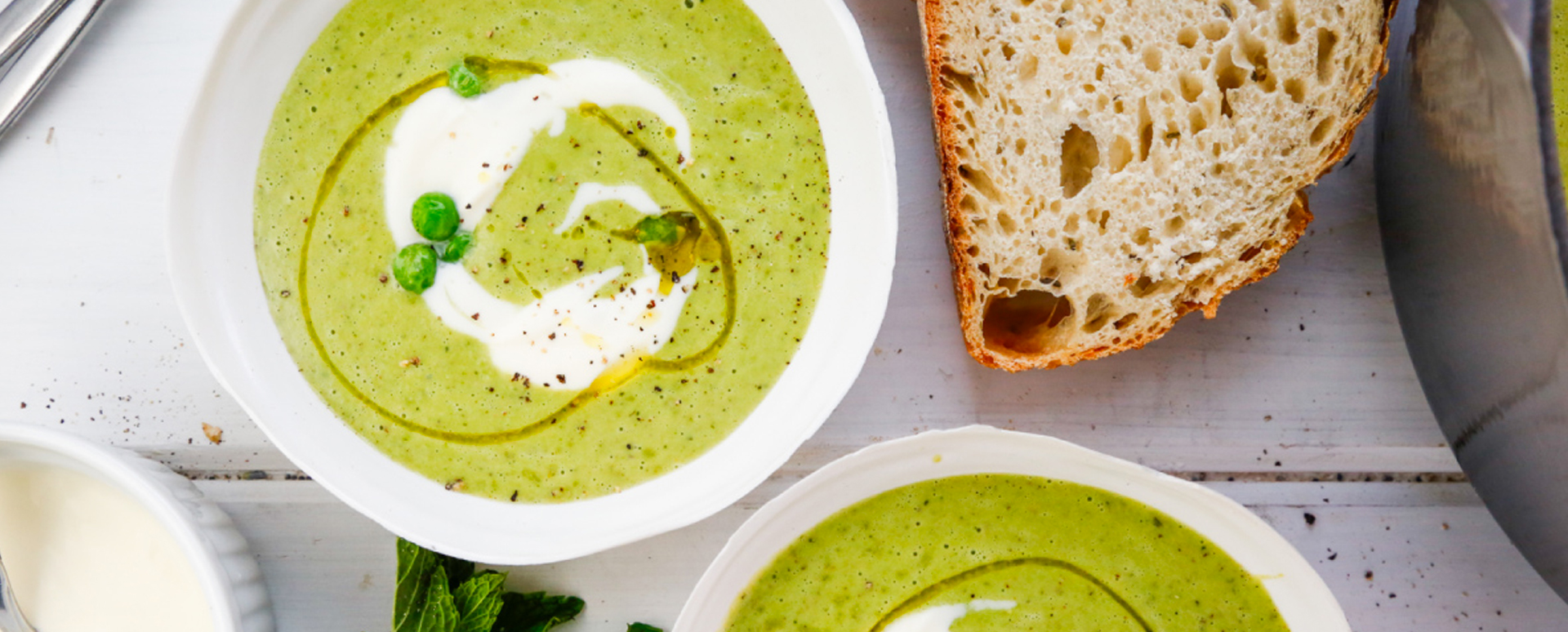 Minted Pea Soup