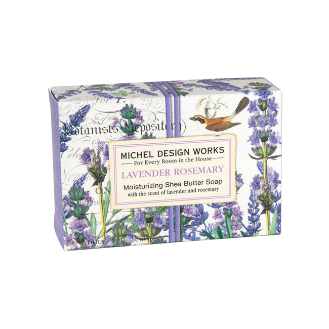 Product Michel Design Works Lavender Rosemary Boxed Single Bar Soap