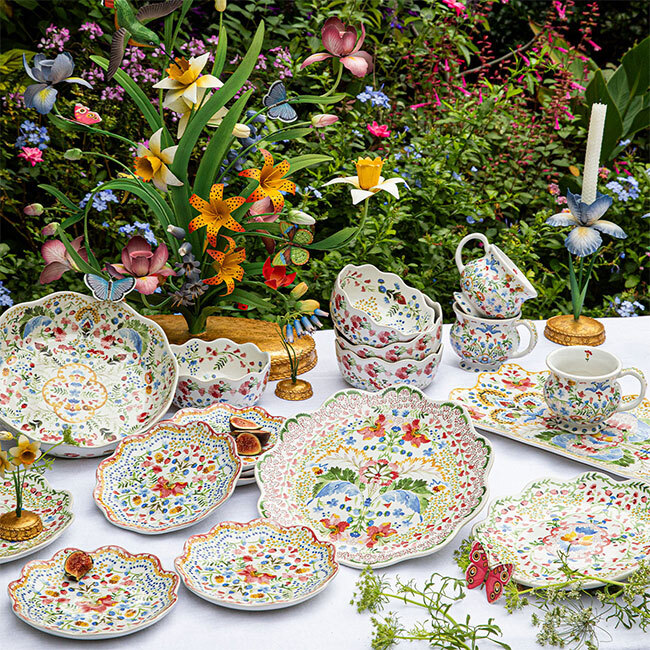 Juliska Sofia Dinner Plate | Multi in collection