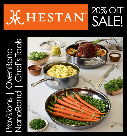 Hestan Culinary at 20% OFF all products!