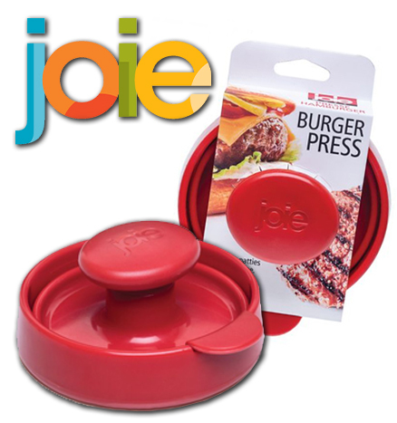Make perfect burgers with the JOIE Press