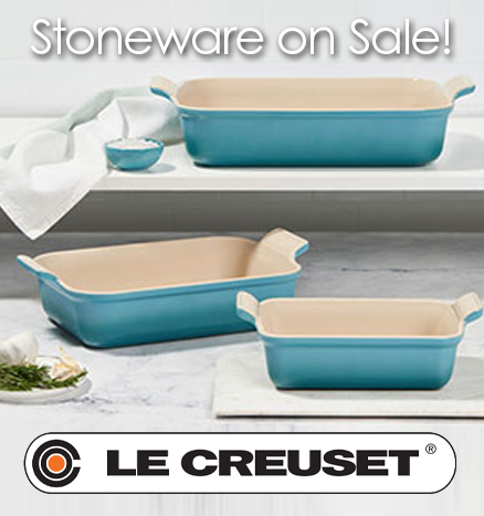 Le Creuset Stoneware on SALE! 30% OFF!