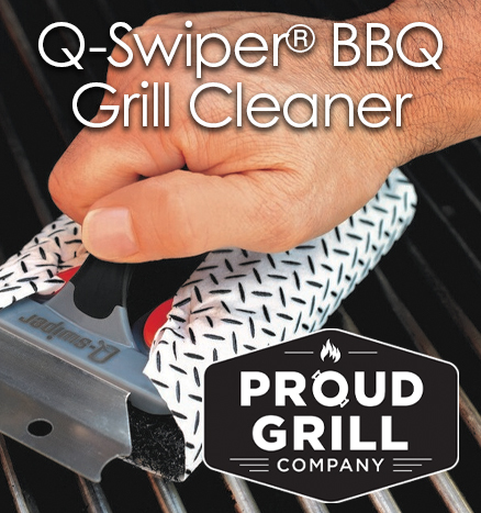 Proud Grill Q-Swiper® BBQ Grill Cleaner