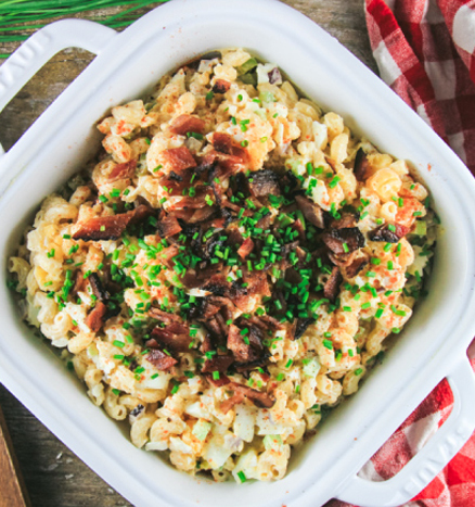 Deviled Egg Pasta Salad
