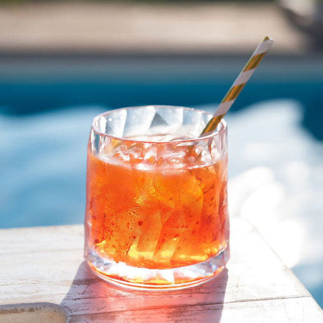 Vietri Superglass Low Ball Glass | Clear