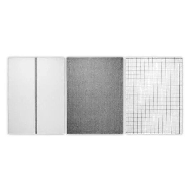 Product Le Creuset Kitchen Towels, Set of 3 | Charbon