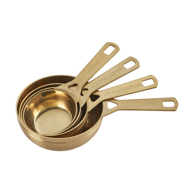 Product Le Creuset Gold 4-Piece Measuring Cup Set