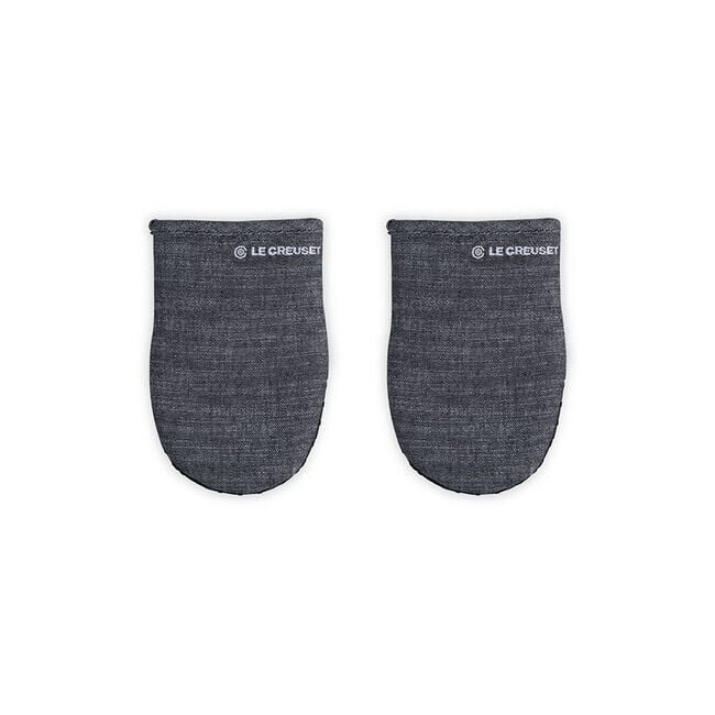 Le Creuset Mini-Oven Mitts | Set of Two | Noir