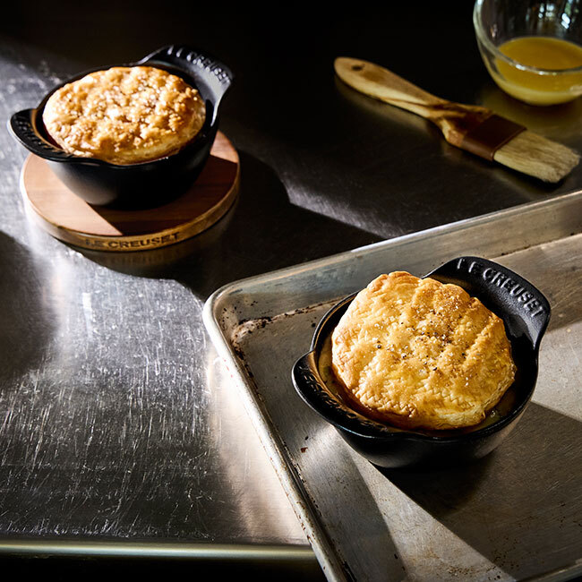Le Creuset Gourmand Collection Enameled Cast Iron Mini Round Cocottes | Set of 4