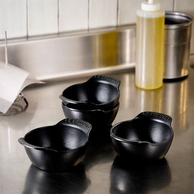 Le Creuset Gourmand Collection Enameled Cast Iron Mini Round Cocottes | Set of 4