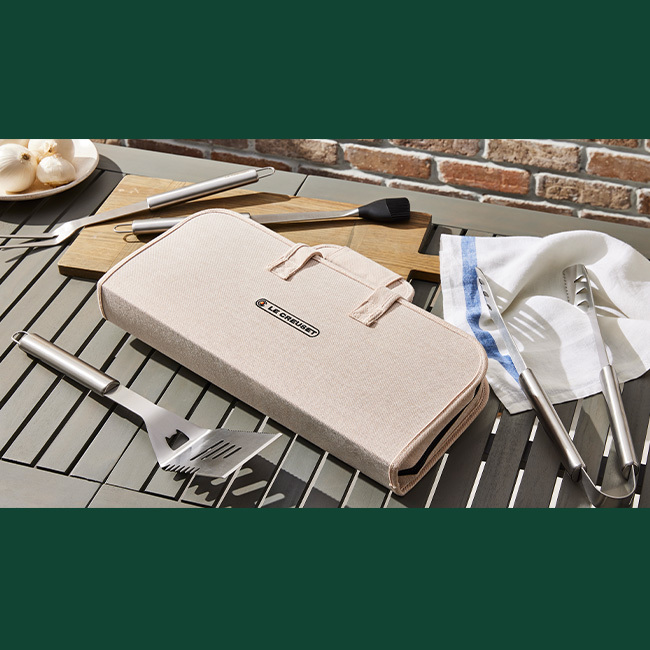 Le Creuset Alpine Outdoor Collection 4-Piece Grilling Tool Set