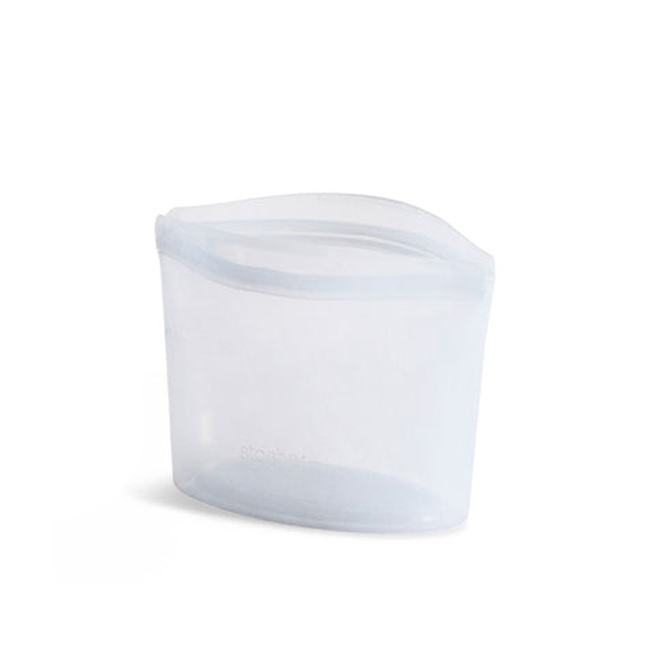 Stasher Silicone 2-Cup Bowl | Clear