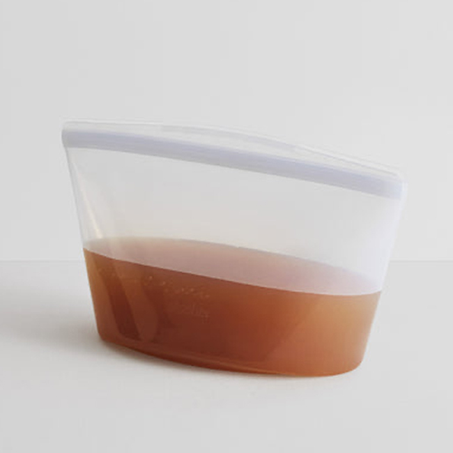 Stasher Silicone 6-Cup Bowl | Clear