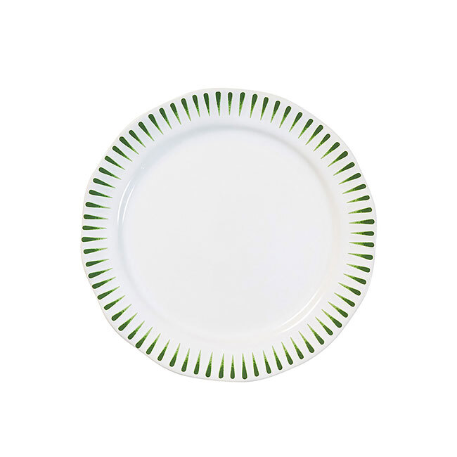 Product Juliska Sitio Stripe Dessert/Salad Plate | Basil