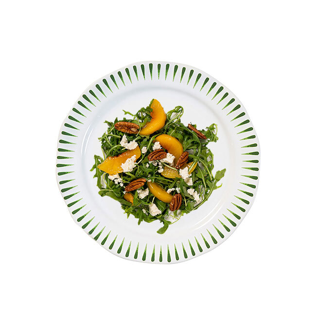 Juliska Sitio Stripe Dessert/Salad Plate | Basil