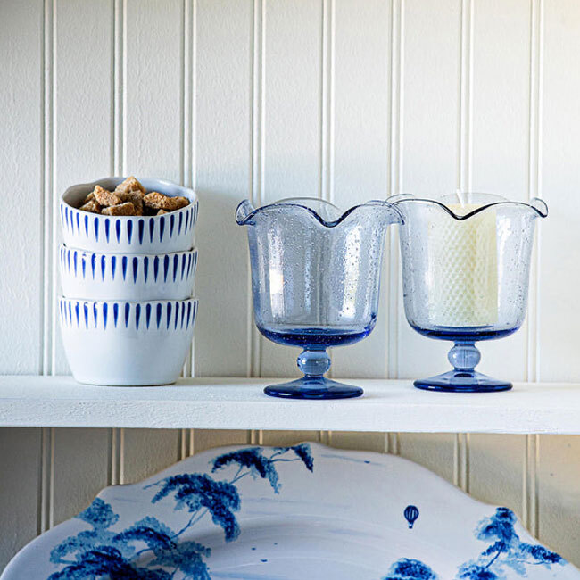 Juliska Sitio Stripe Ramekin | Delft Blue