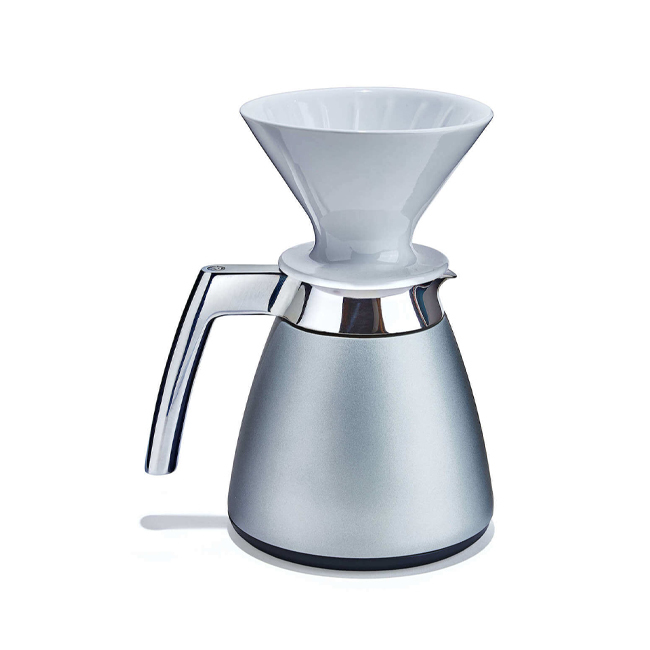 Product Ratio Eight Thermal Carafe & Dripper | Bright Silver