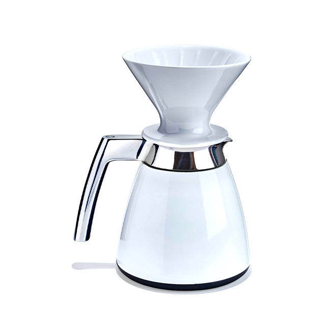 Ratio Eight Thermal Carafe & Dripper | White