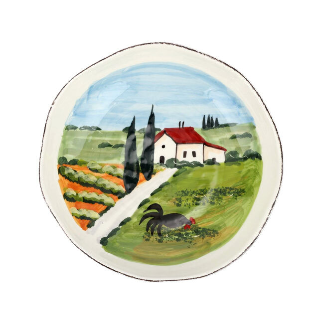 Vietri Terra Toscana Pasta Bowl