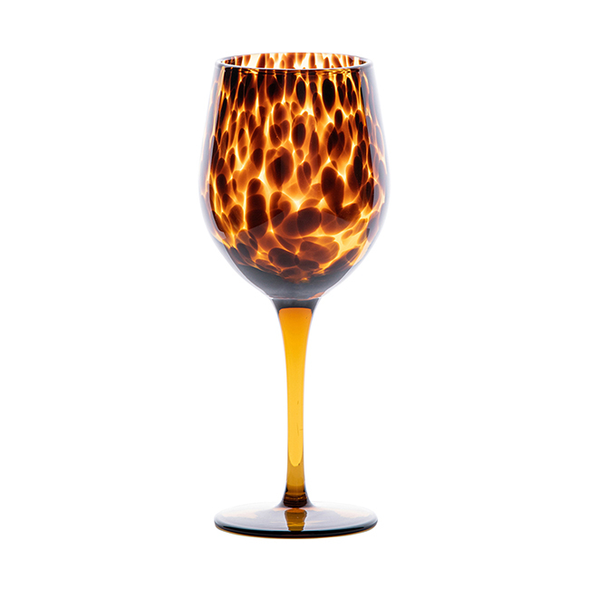 Juliska Puro Wine Glass | Tortoiseshell