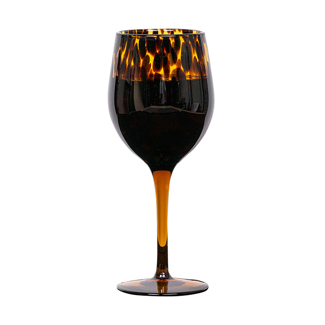 Juliska Puro Wine Glass | Tortoiseshell