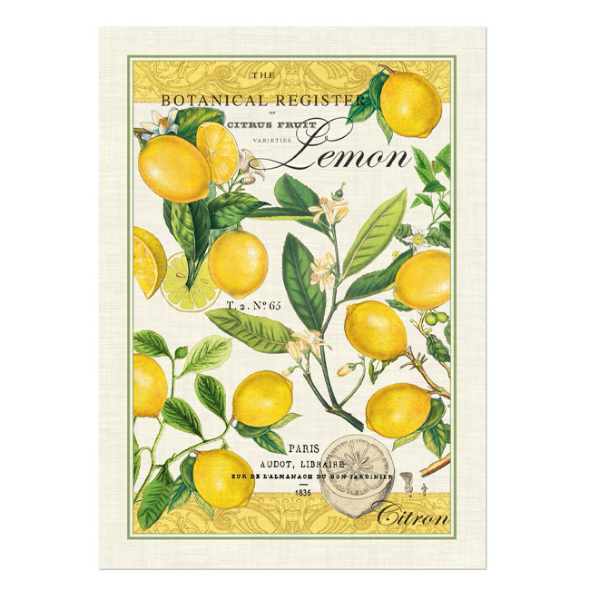 Product Michel Design Works Lemon Basil Kitchen Towel