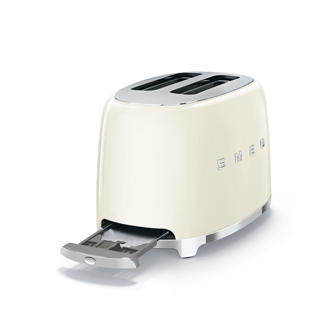 Smeg 2-Slice Toaster | Cream