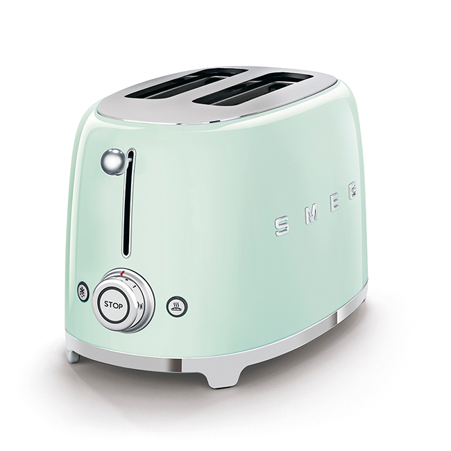 Smeg 2-Slice Toaster | Pastel Green