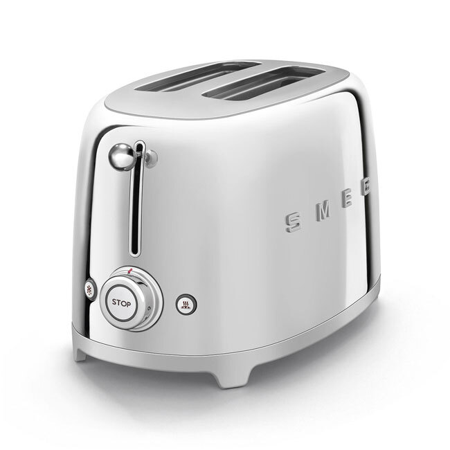 Smeg 2-Slice Toaster | Stainless Steel