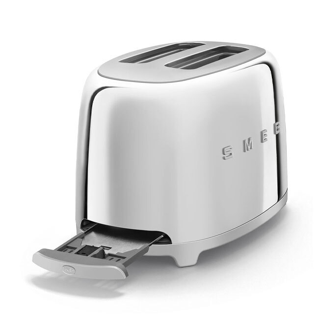 Smeg 2-Slice Toaster | Stainless Steel