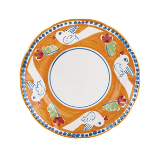 Vietri Campagna Dinner Plate - Uccello