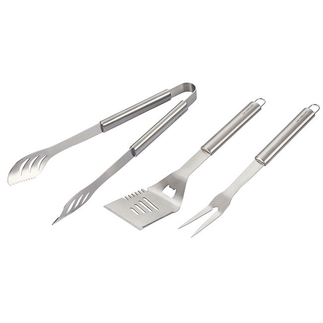 Product Le Creuset Alpine Outdoor Stainless Steel BBQ Set