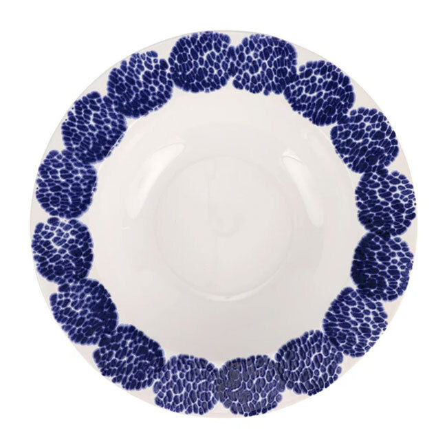 Viva by Vietri Santorini Rimmed Serving Bowl