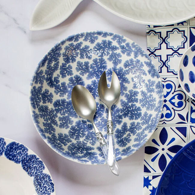 Viva by Vietri Santorini Coral Serving Bowl