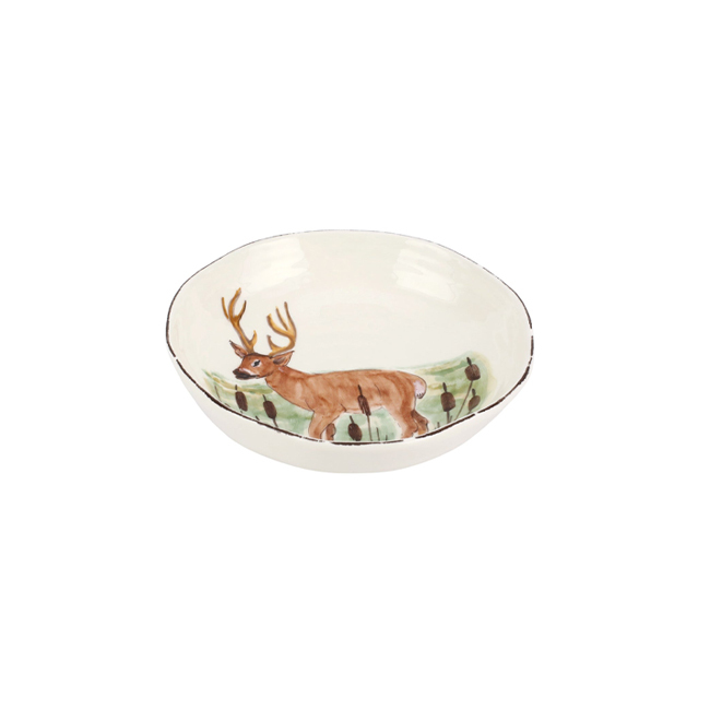 Vietri Wildlife Pasta Bowl - Deer