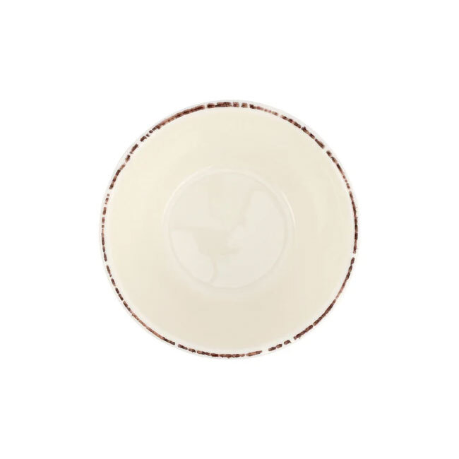 Vietri Wildlife Cereal Bowl | Black Hunting Dog