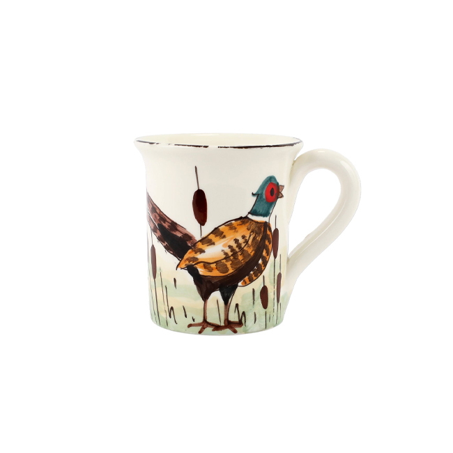 Vietri Wildlife Mug - Pheasant