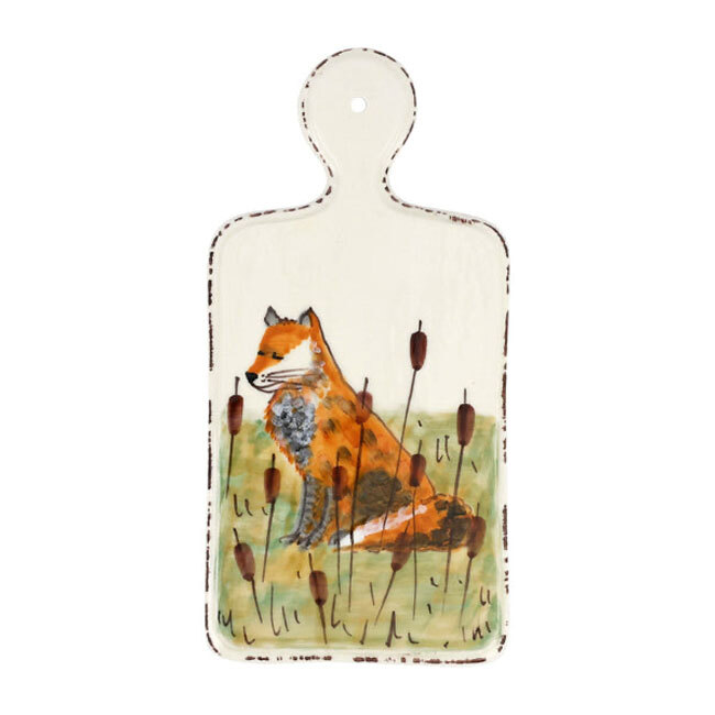 Product Vietri Wildlife Fox Small Cheese Board